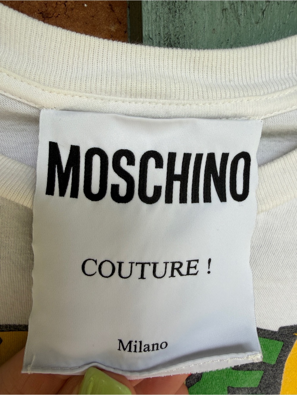 “Super Moschino” Jeremy Scott x Super Mario Brothers x Moschino Couture T Shirt - Picture 3 of 10